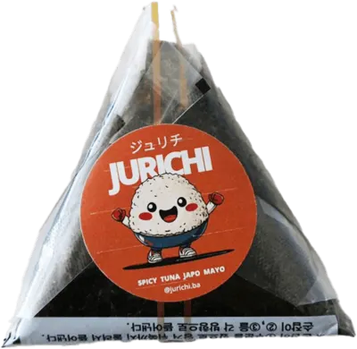 Onigiri de atún picante con mayo japonesa