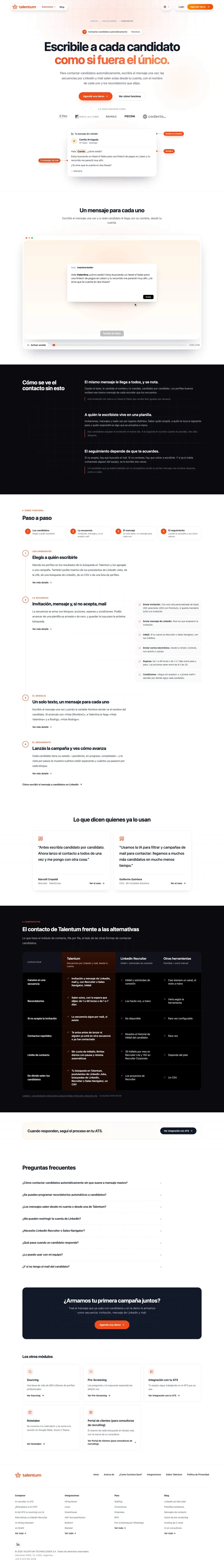talentumjobs.com/soluciones/outreach — captura